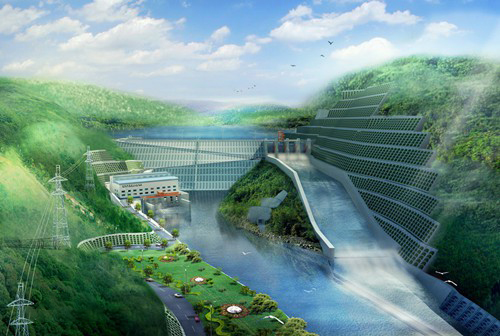 长城区老挝南塔河1号水电站项目